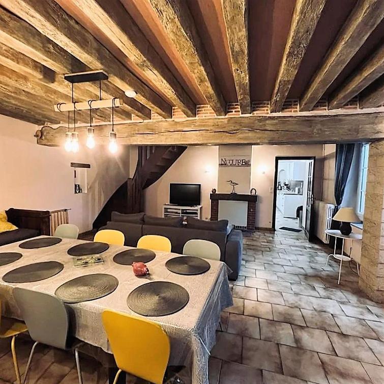 Les Sarmentins Villa Saint-Romain-sur-Cher Luaran gambar